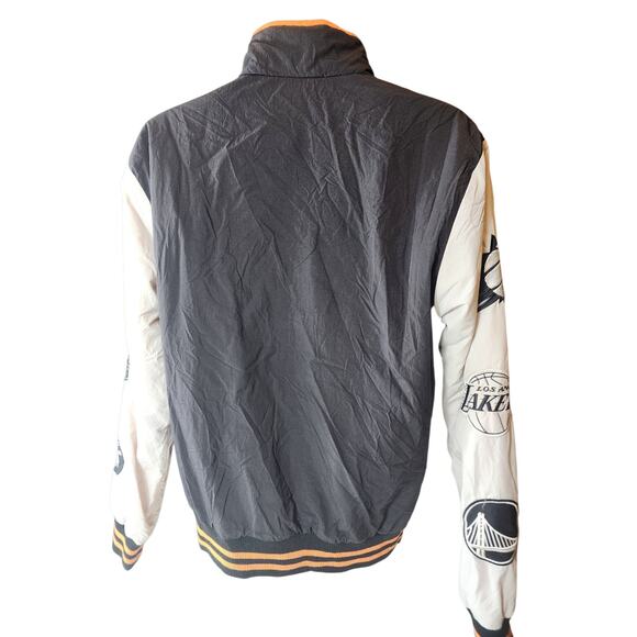 New Era NBA East West Coast Varsity Jacket Small Bomber Lakers Bulls Celtics - Picture 8 of 16